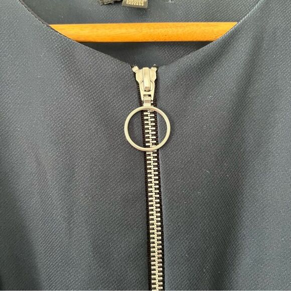 Ted Baker Navy Cosetee Pergola Print Cropped Belted Jumpsuit - Picture 14 of 16